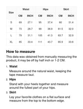 High waist irregular floral skirt Sai Feel